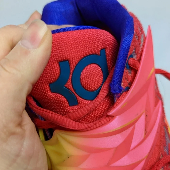 Nike KD14 Ron English 3 Light Cult Crypto Club Shoes DO6903-600 Size 8.5 Durant - Picture 9 of 16